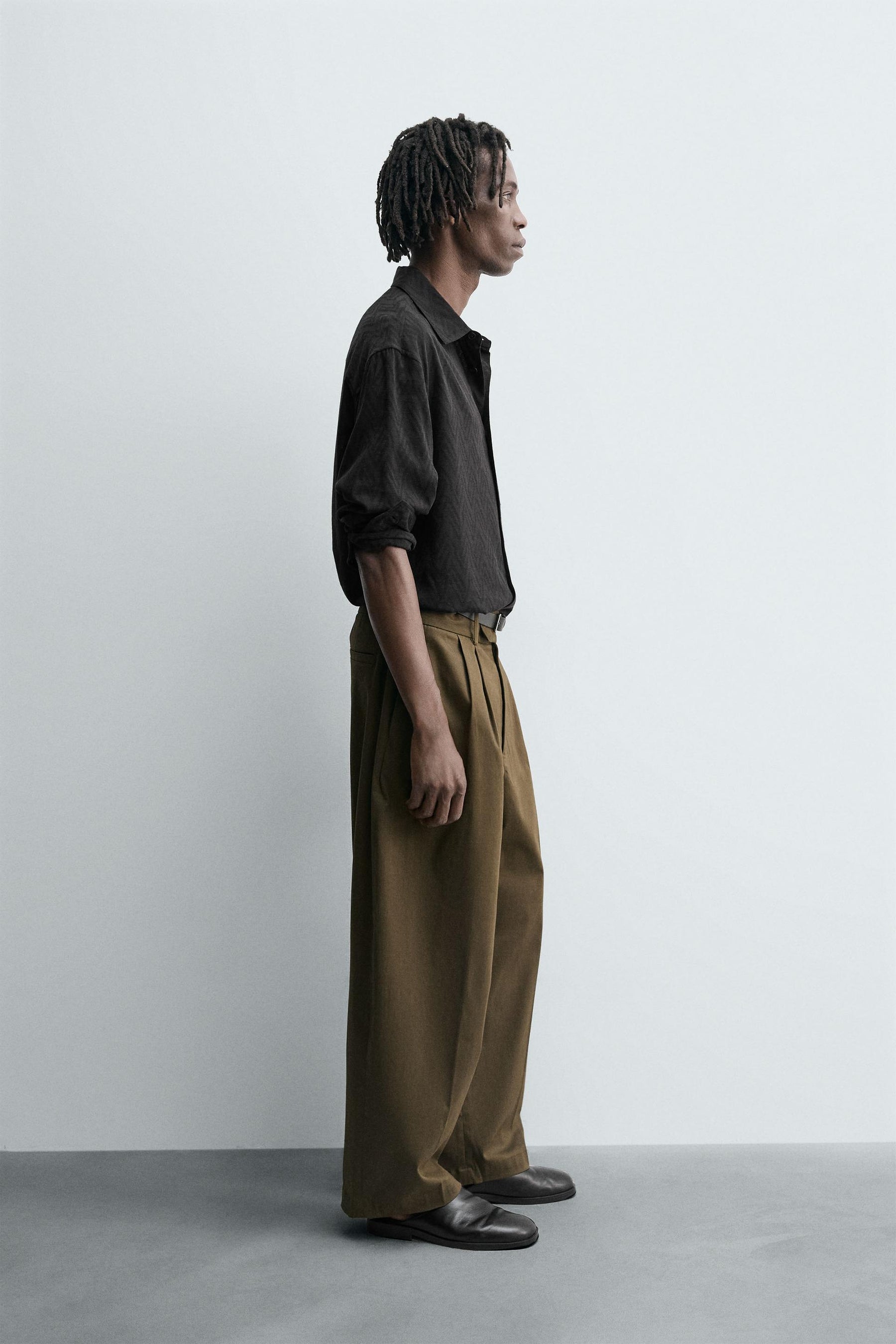 GEOMETRIC JACQUARD SHIRT - Image 4