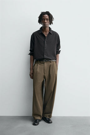 GEOMETRIC JACQUARD SHIRT - Image 1