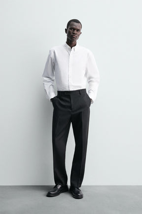REGULAR FIT POPLIN SHIRT - Image 1