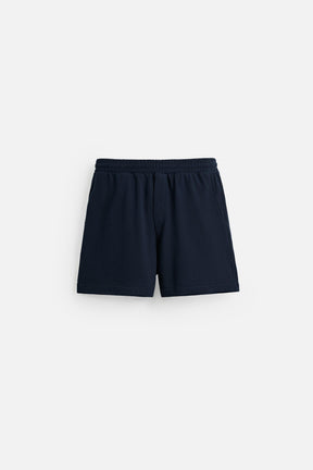 TEXTURED RELAXED FIT BERMUDA SHORTS - Image 6