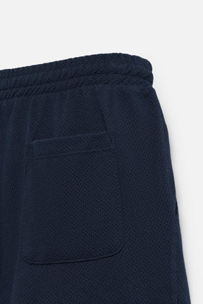 TEXTURED RELAXED FIT BERMUDA SHORTS - Image 9