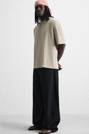 LIGHT WEIGHT WASHED BOXY FIT T-SHIRT - Image 5