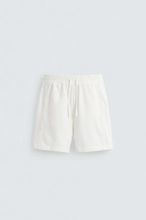 WASHED JOGGER BERMUDA SHORTS - Image 7