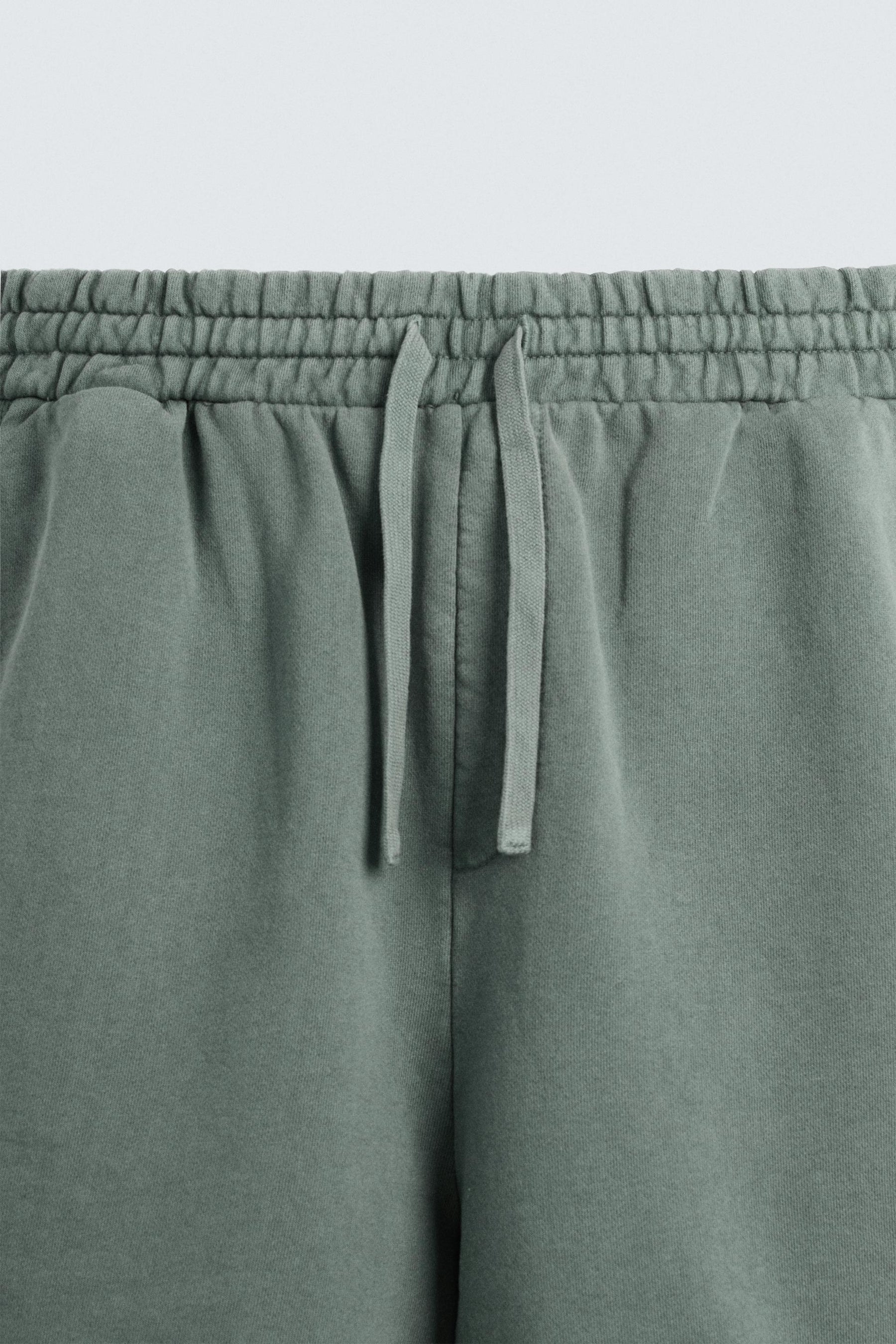 WASHED JOGGER BERMUDA SHORTS - Image 8
