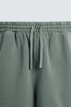 WASHED JOGGER BERMUDA SHORTS - Image 8