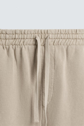 WASHED JOGGER BERMUDA SHORTS - Image 9