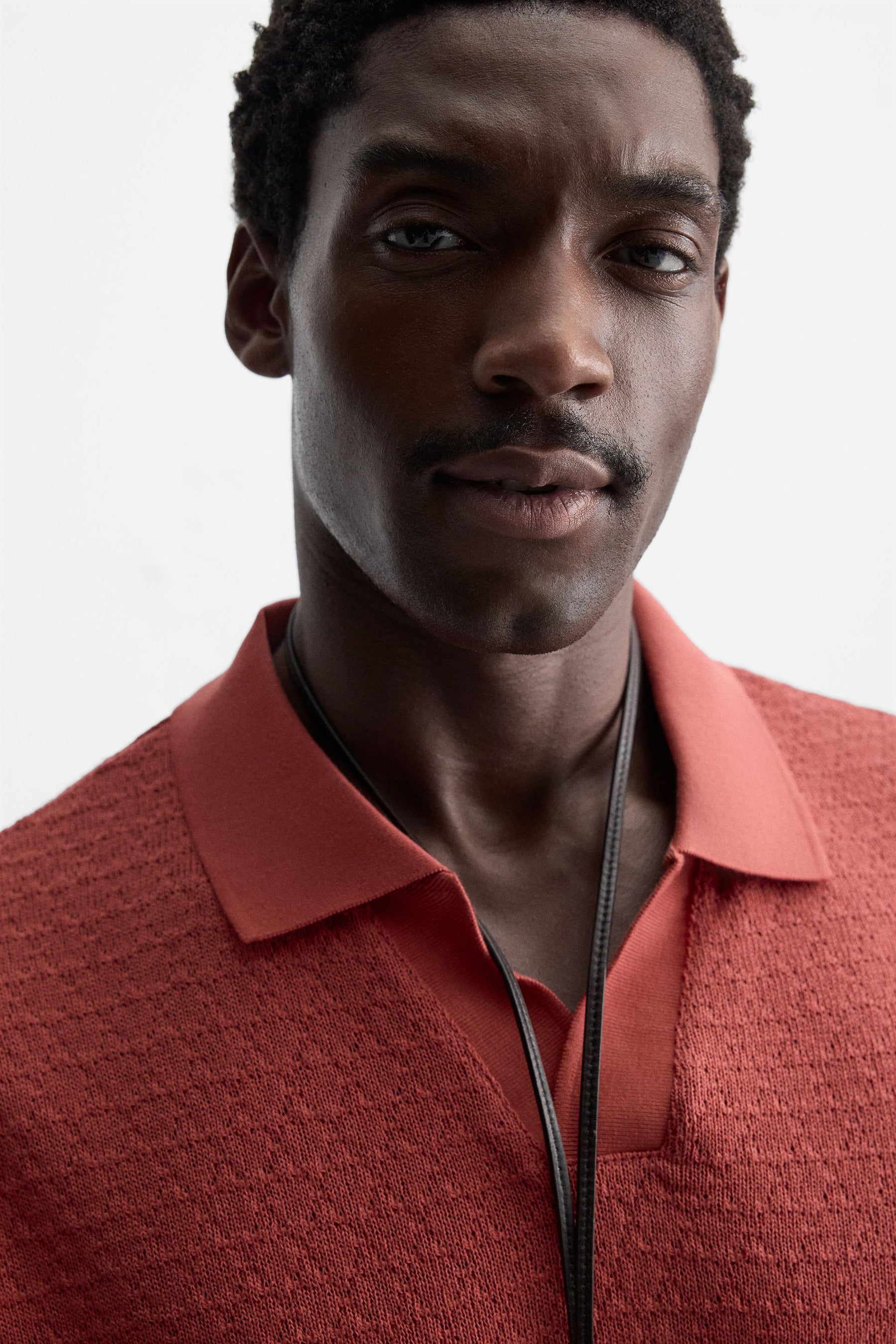 Geometric Jacquard Polo