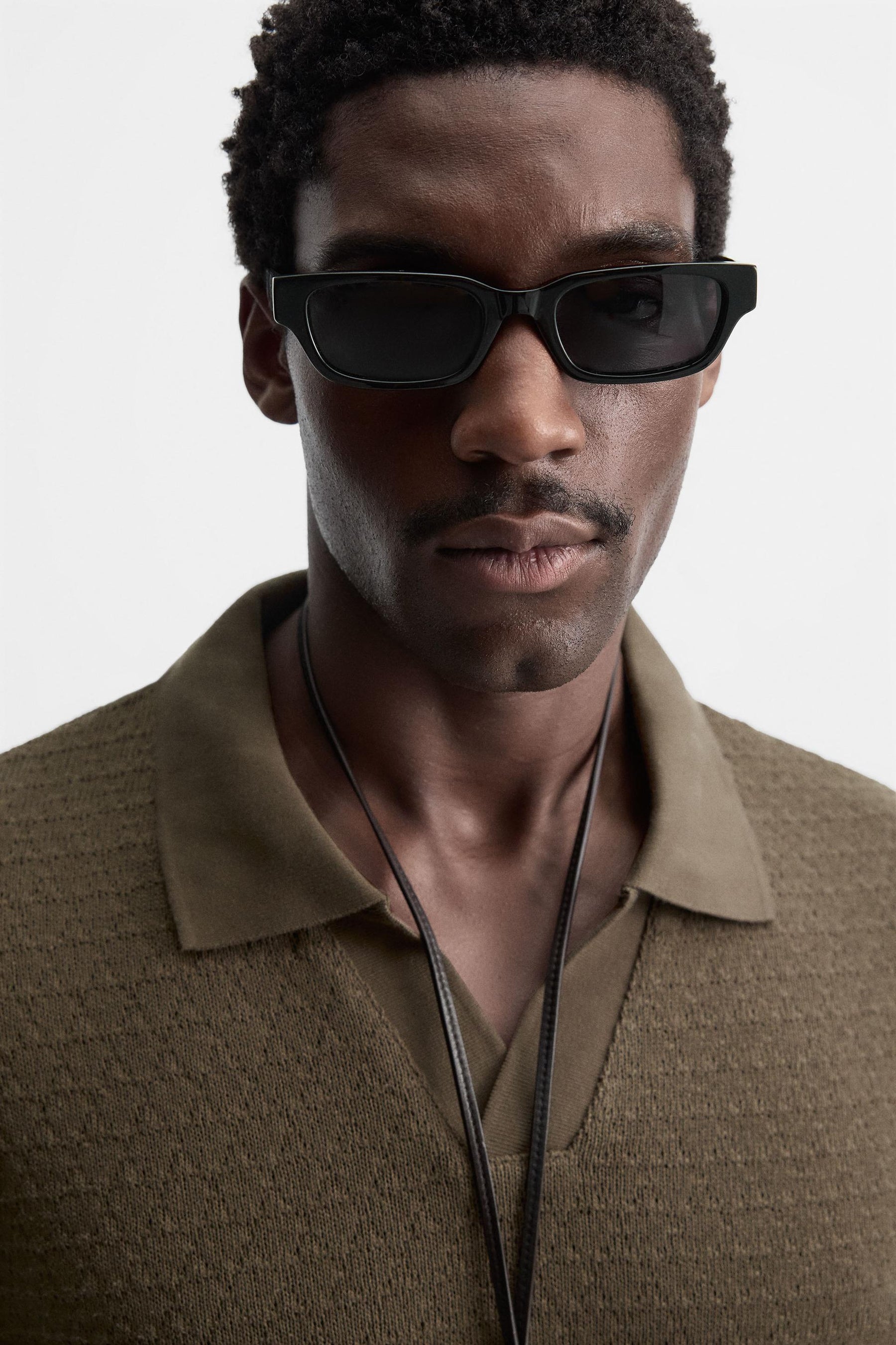 Geometric Jacquard Polo