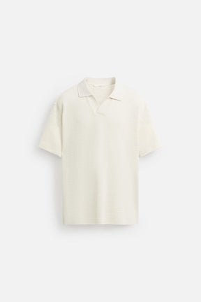 GEOMETRIC JACQUARD POLO SHIRT - Image 6