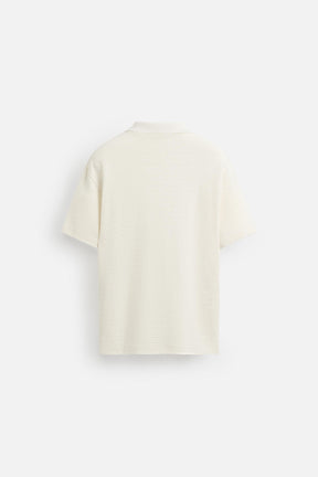 GEOMETRIC JACQUARD POLO SHIRT - Image 7