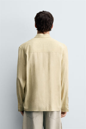 FLOWING VISCOSE SHIRT - Image 3