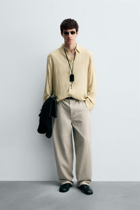 FLOWING VISCOSE SHIRT - Image 1