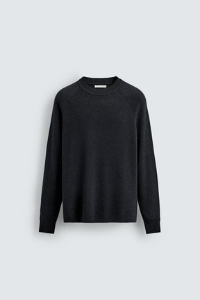 TEXTURED WOOL JUMPER - Image 6