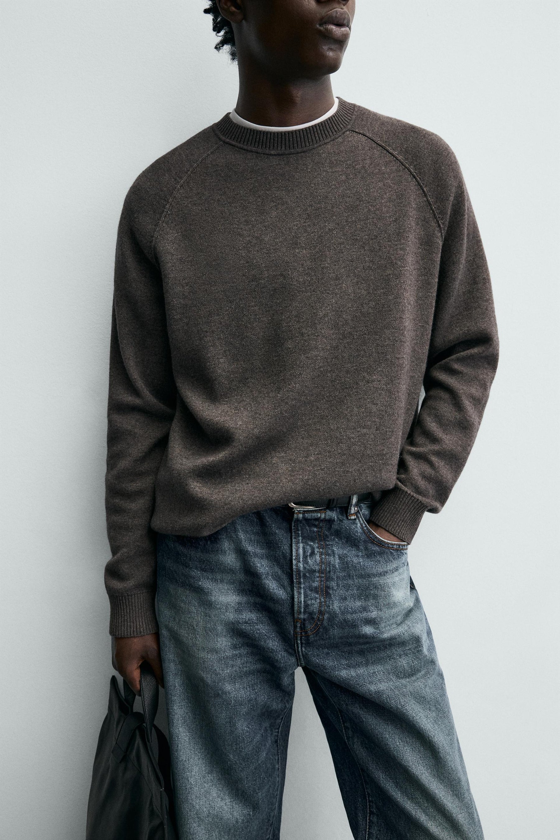 STRUCTURED WOOL JUMPER - Image 7
