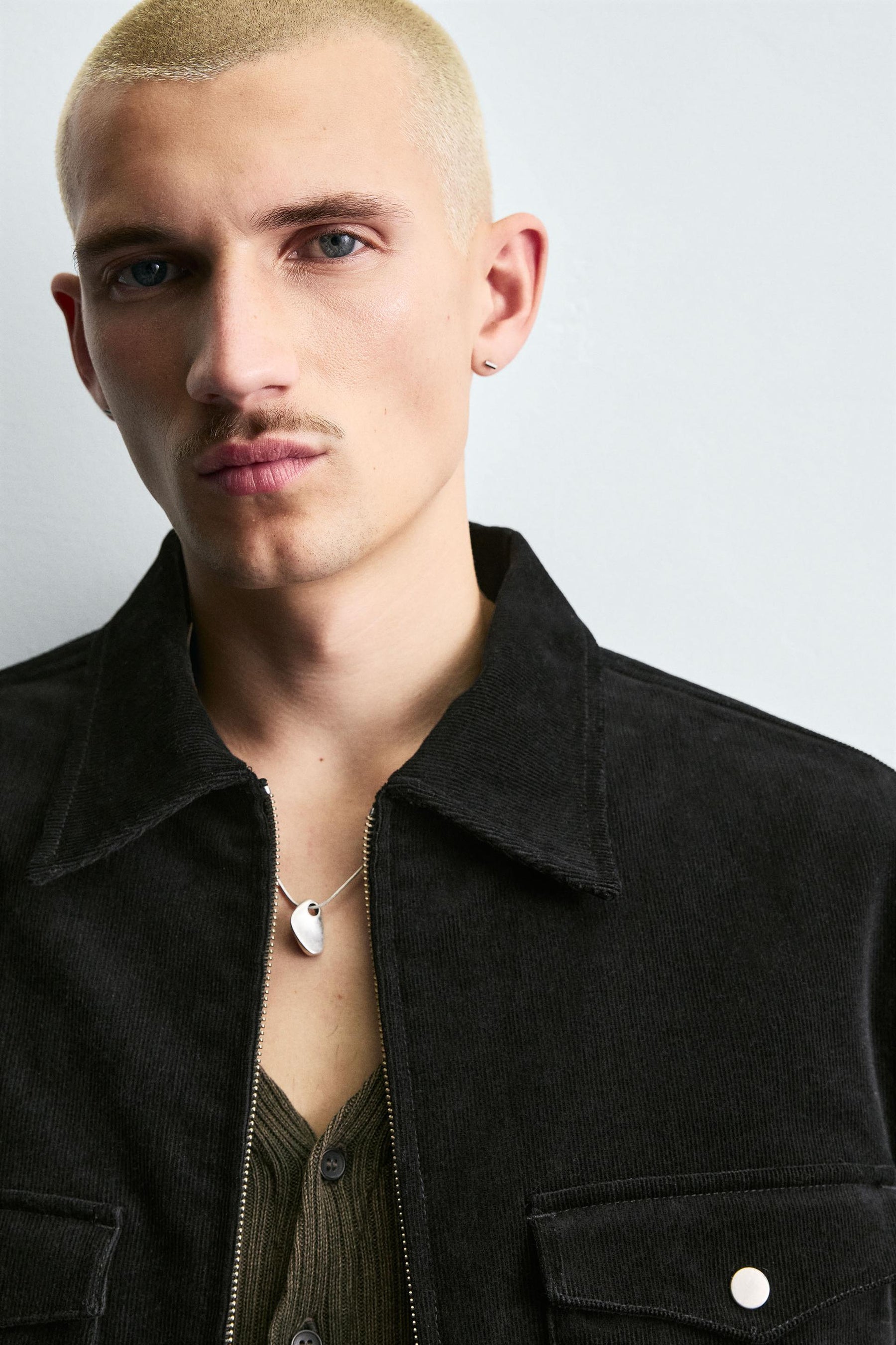 BOXY FIT CORDUROY OVERSHIRT - Image 5