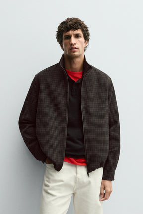 CHECK STRUCTURE JACKET - Image 2