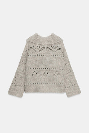 Dicker Strickcardigan