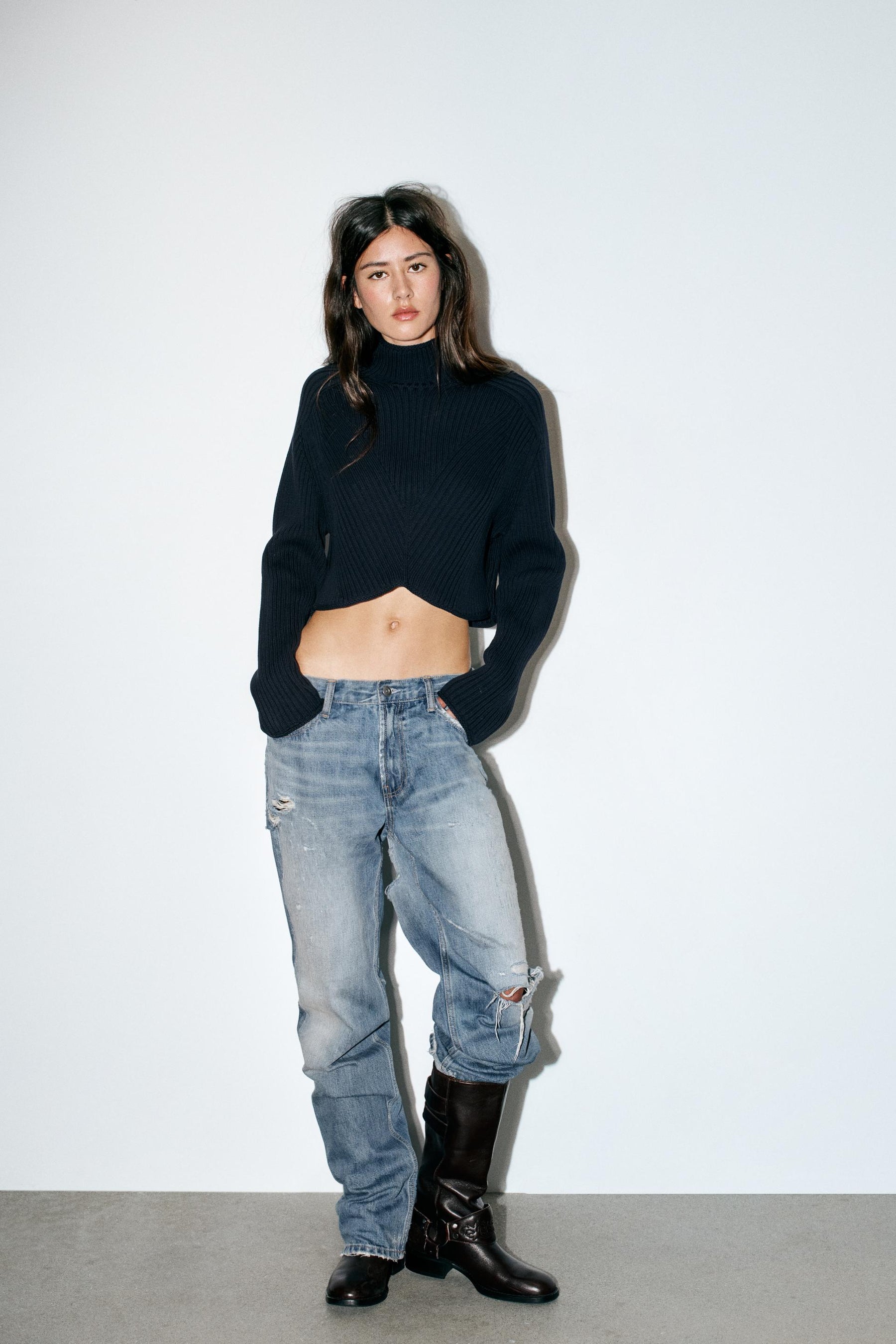 Rib Knit Jumper