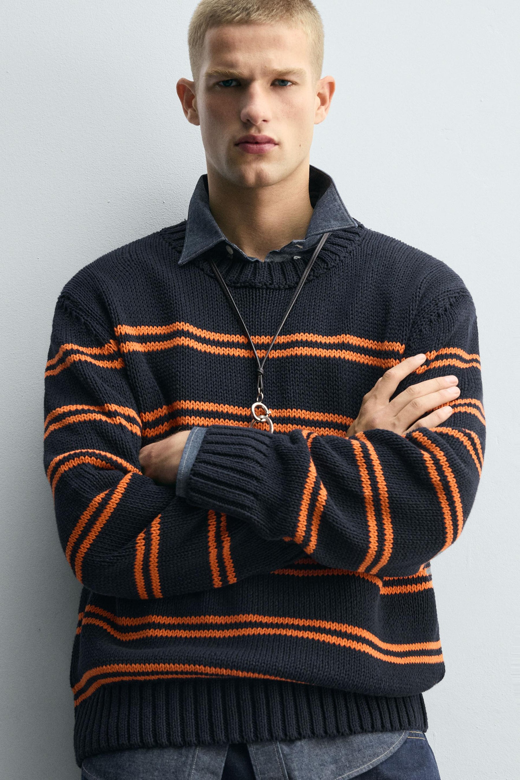 JACQUARD STRIPE JUMPER - Image 5