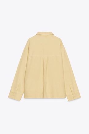 ZW COLLECTION POCKET OVERSHIRT - Image 7