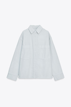 ZW COLLECTION POCKET OVERSHIRT - Image 6