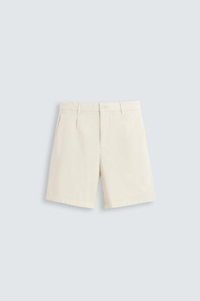 PLEATED REGULAR FIT BERMUDA SHORTS - Image 6