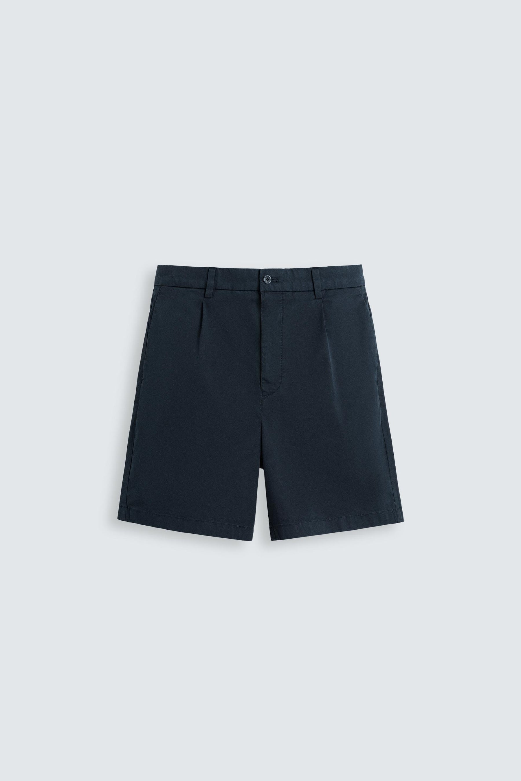 PLEATED REGULAR FIT BERMUDA SHORTS - Image 6