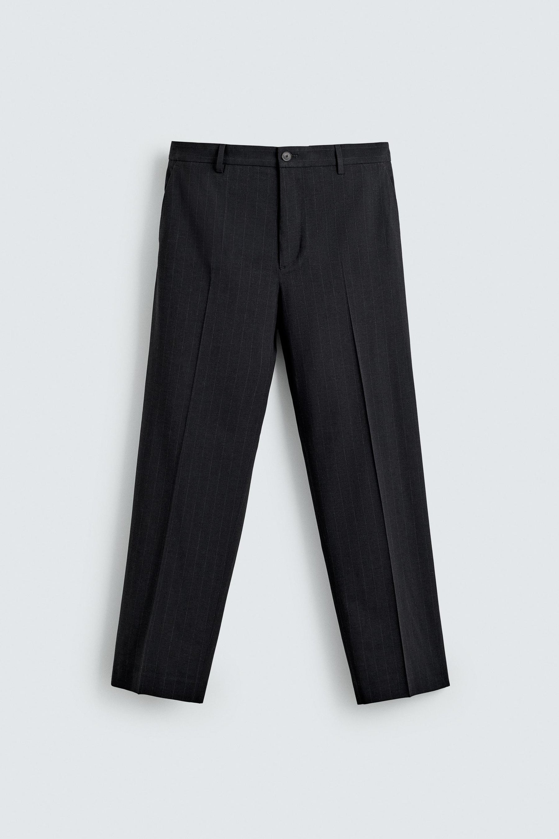 PINSTRIPED SUIT TROUSERS - Image 6