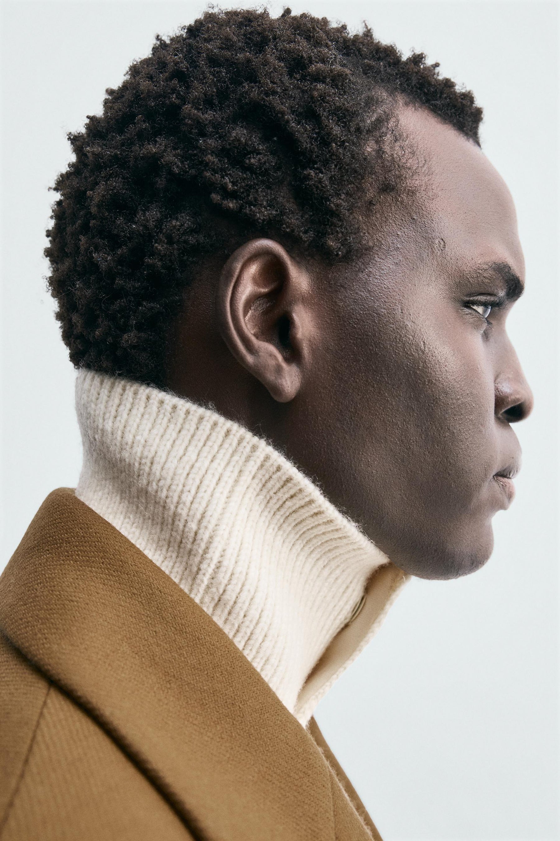 WOOL BLEND STRUCTURED COAT - Image 7