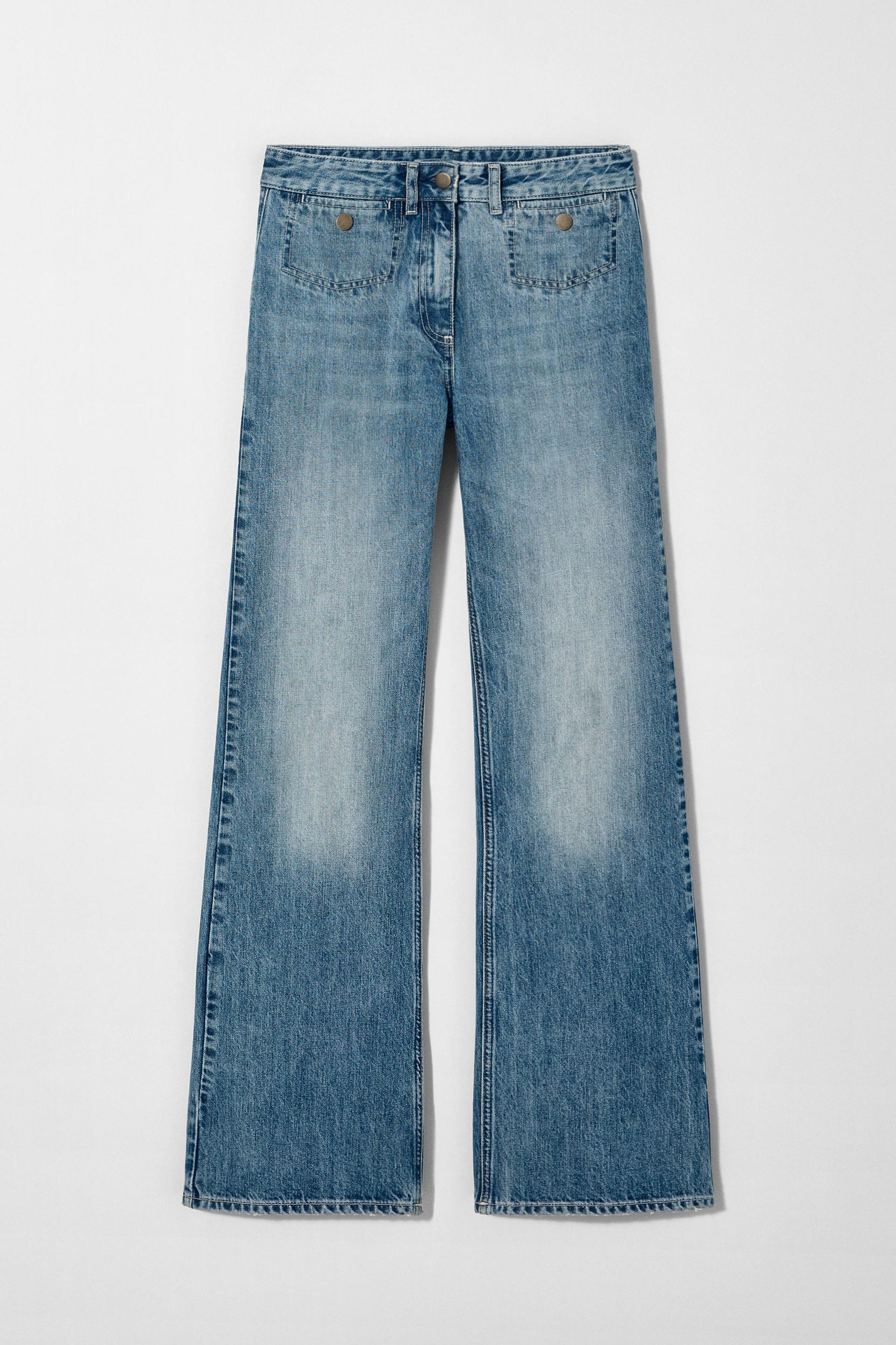 Weitbeinige Jeans