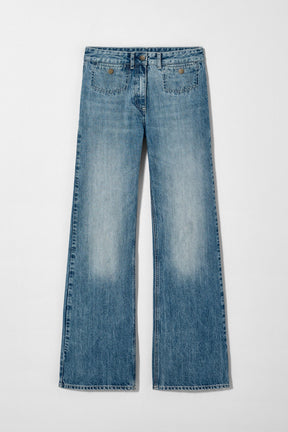 Weitbeinige Jeans