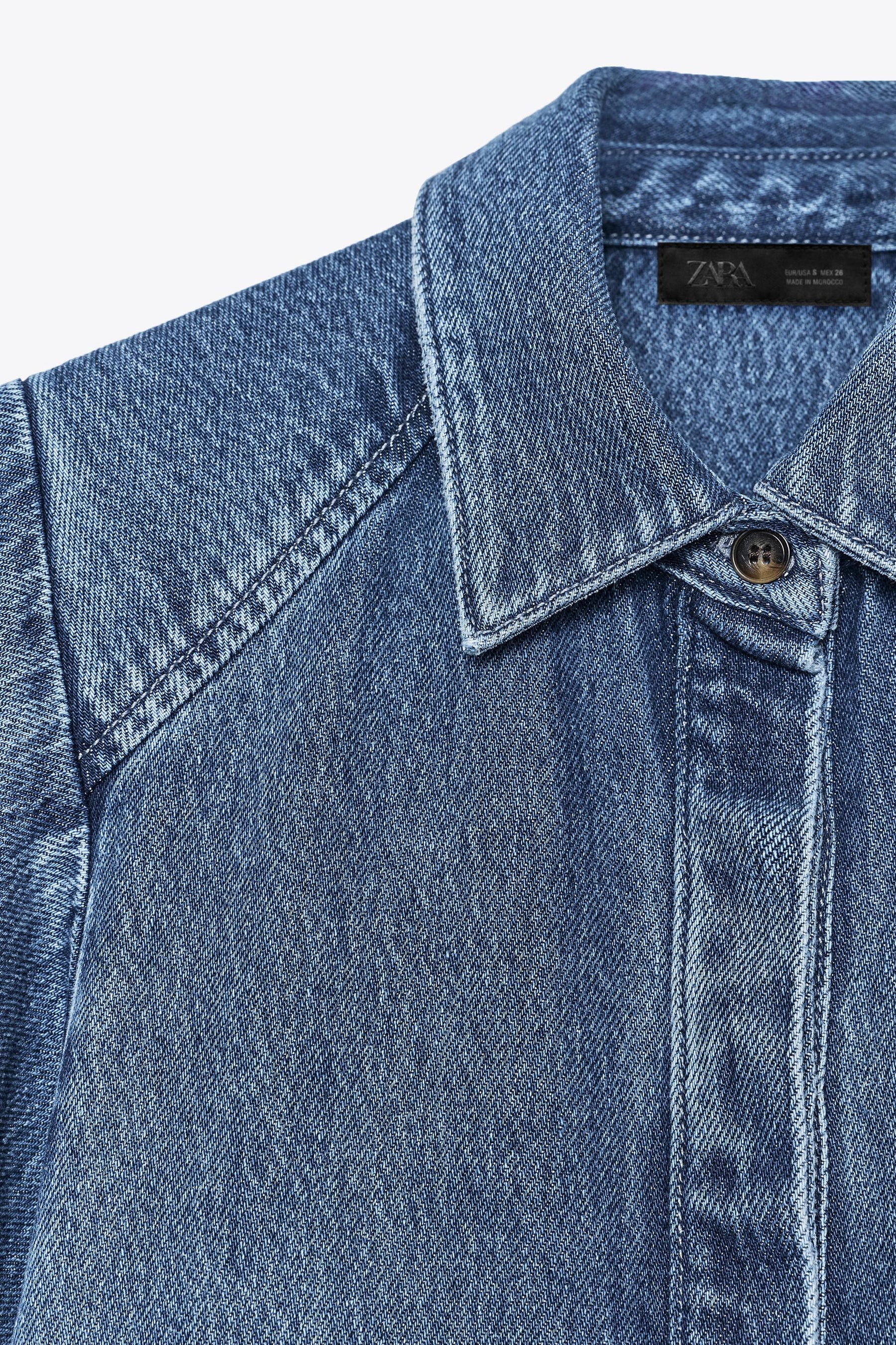 Denim Kimono Shirt