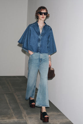 Denim Kimono Shirt