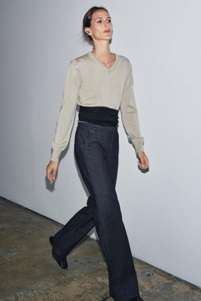 Flare Mid-Rise Jeans