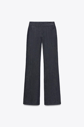 Flare Mid-Rise Jeans