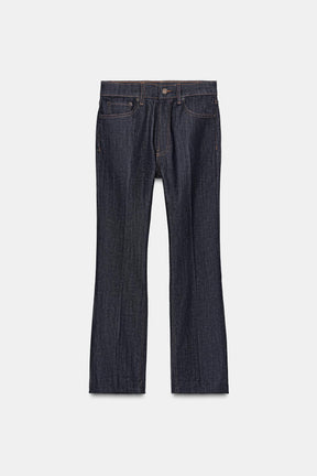 Mid-Waist Bootcut Jeans