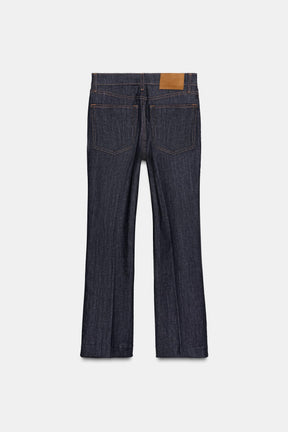 Mid-Waist Bootcut Jeans
