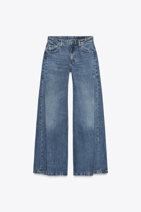 Flare Pleat Low Waist