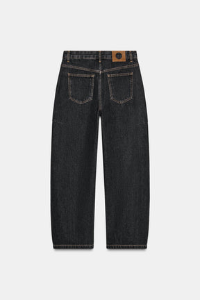 Ankle Balloon Mid-Waist Jeans