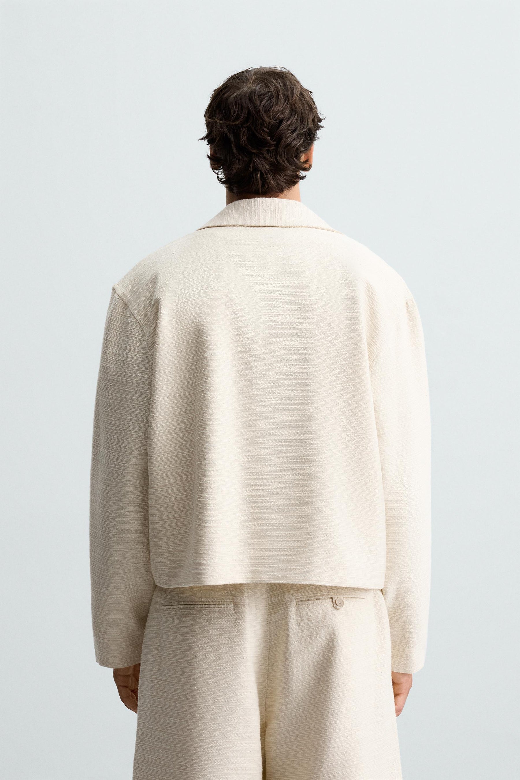 TEXTURED OVERSHIRT - Image 3