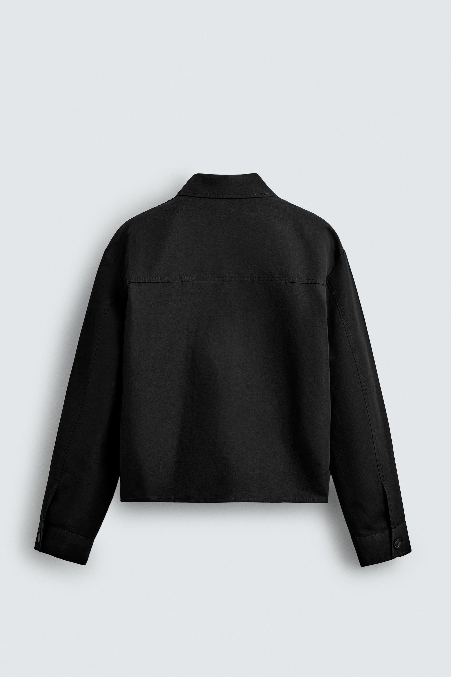 RELAXED FIT OVERSHIRT WITH POCKETS - Image 7