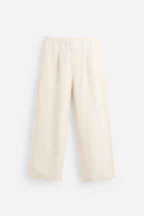 REGULAR FIT JOGGER WAIST TROUSERS - Image 6