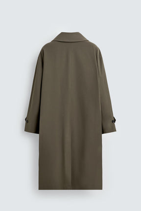 OVERSIZE FLOWING TRENCH COAT - Image 7