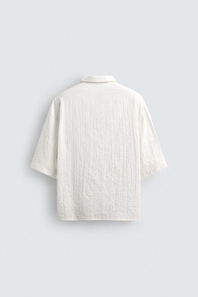 TEXTURED POLO SHIRT - Image 7