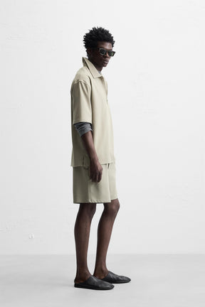 TECHNICAL ZIP-UP POLO SHIRT - Image 4