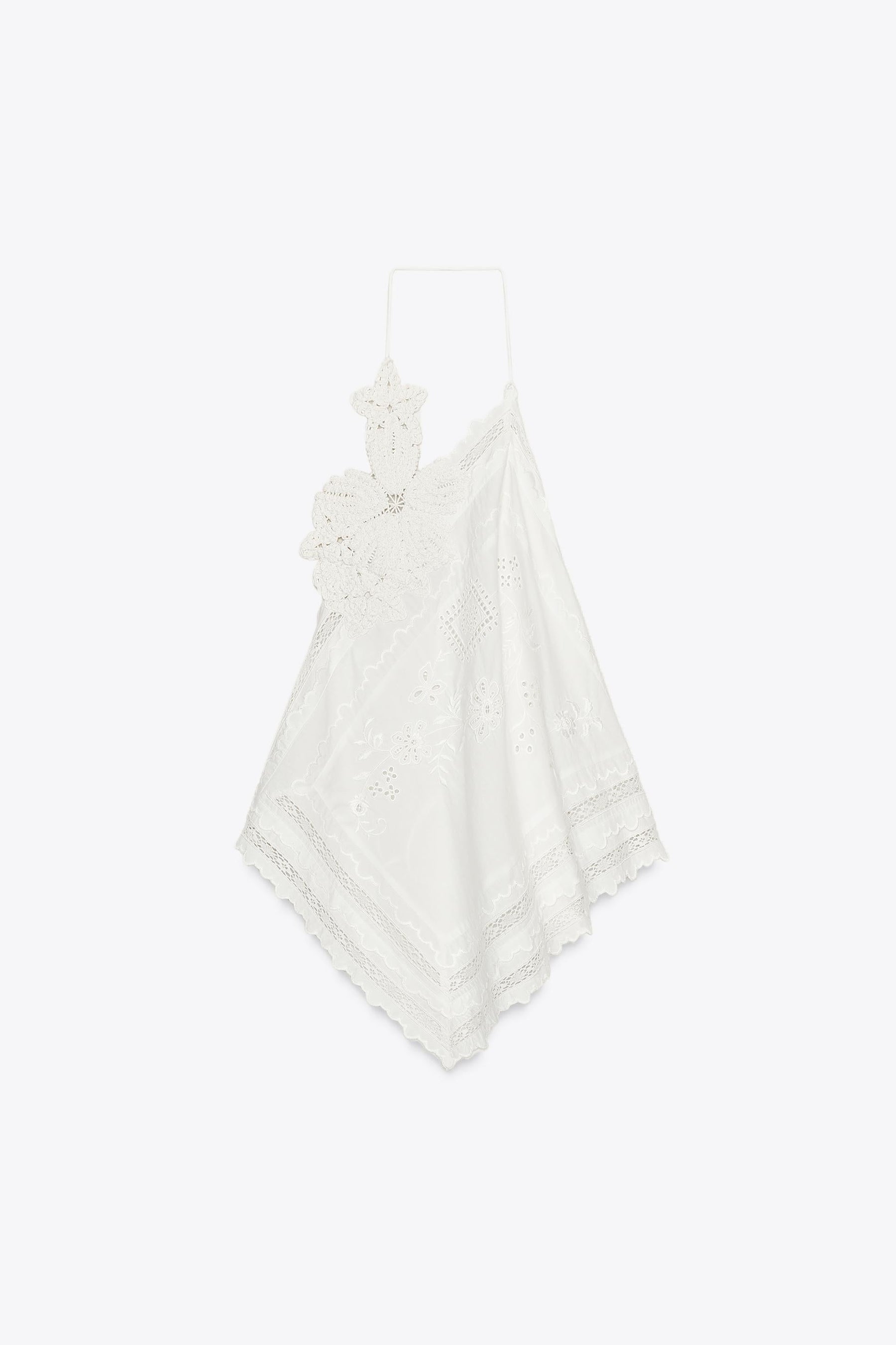 Floral Asymmetric Fashion Top