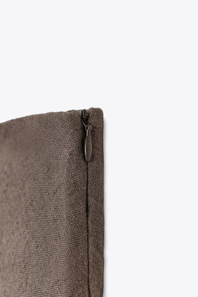 Embroidered Linen Blend Skirt
