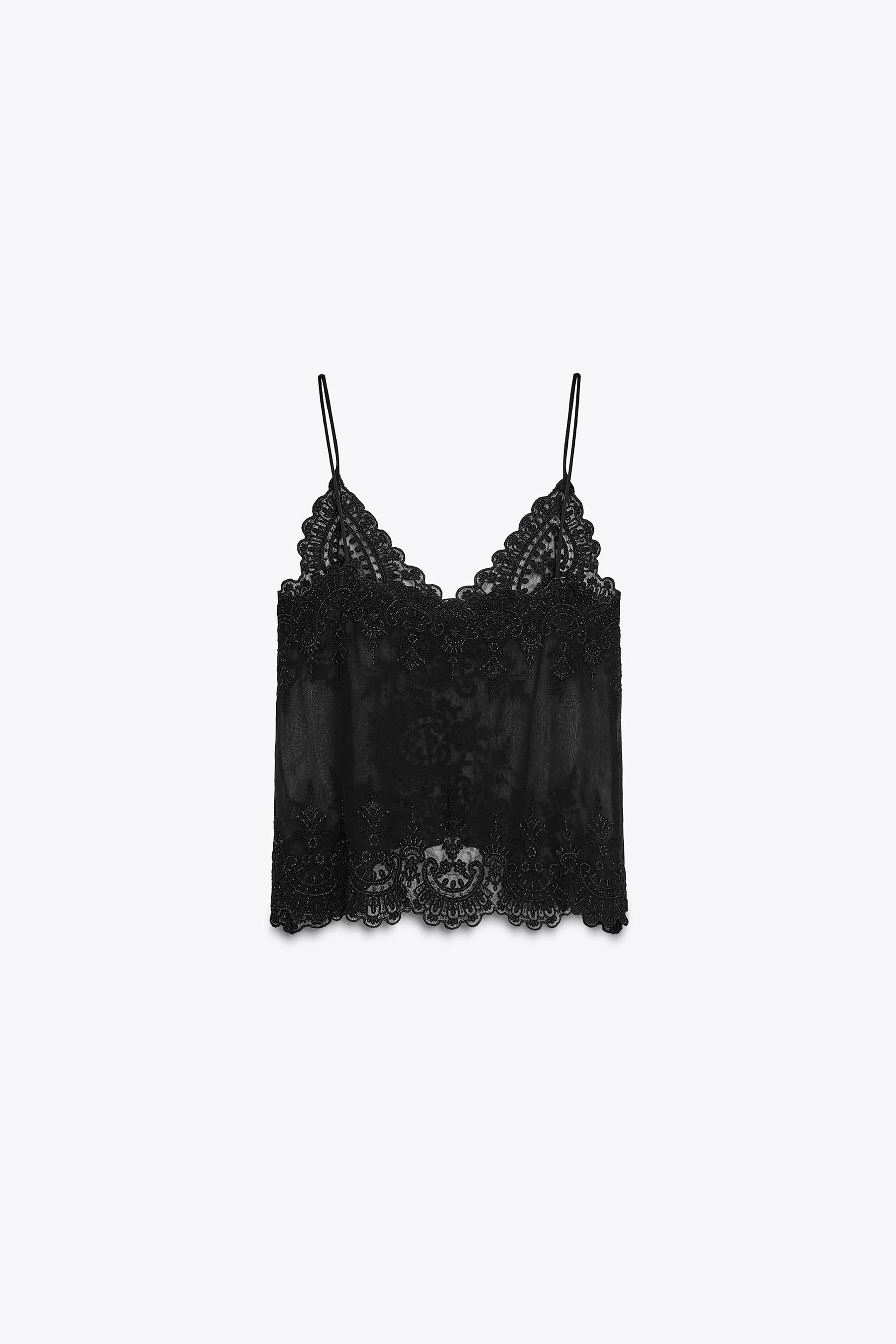 Spitzen-Camisole-Top