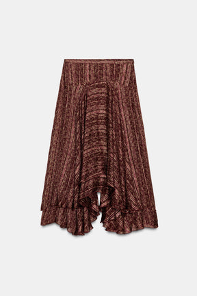 Printed Long Skirt