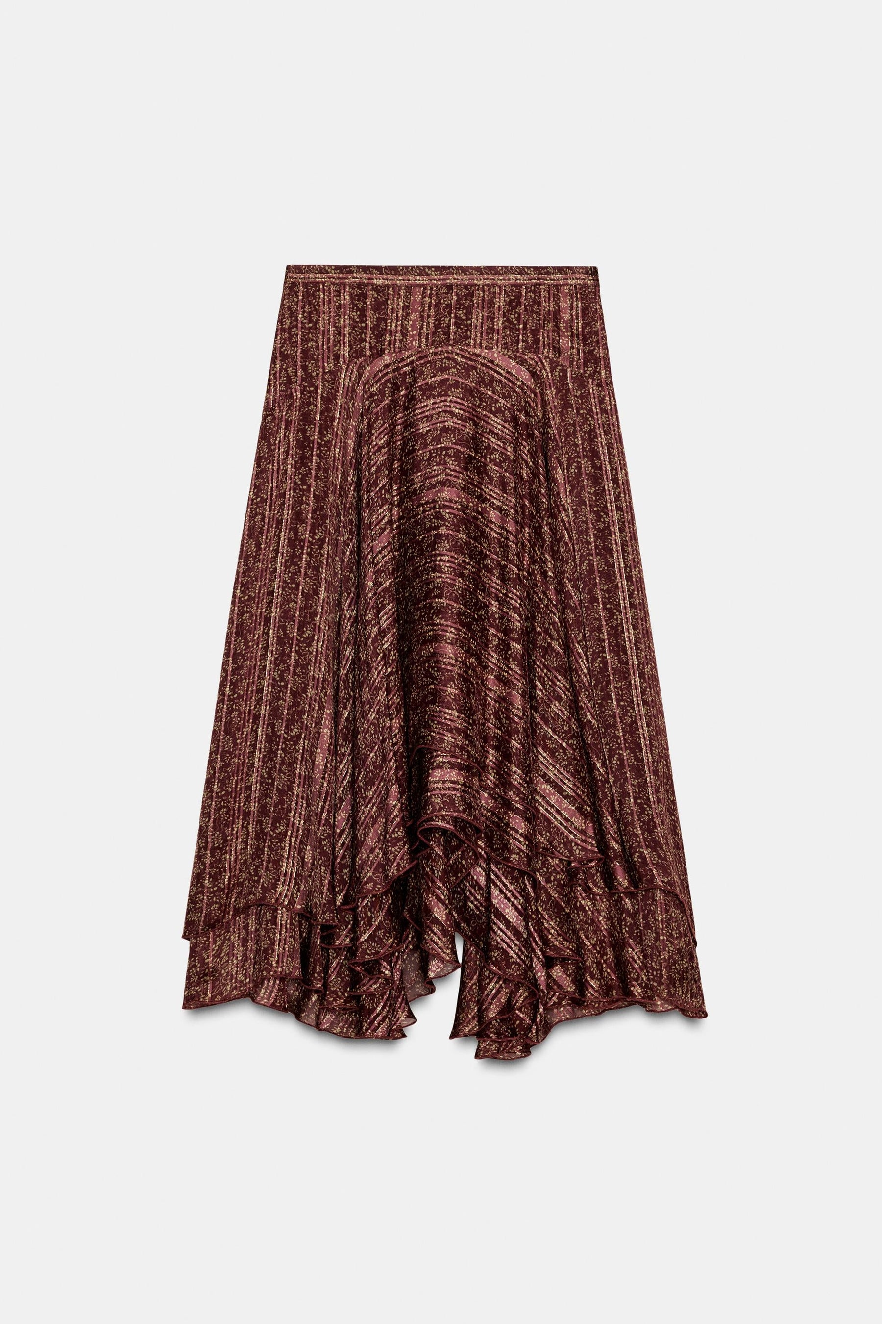 Printed Long Skirt